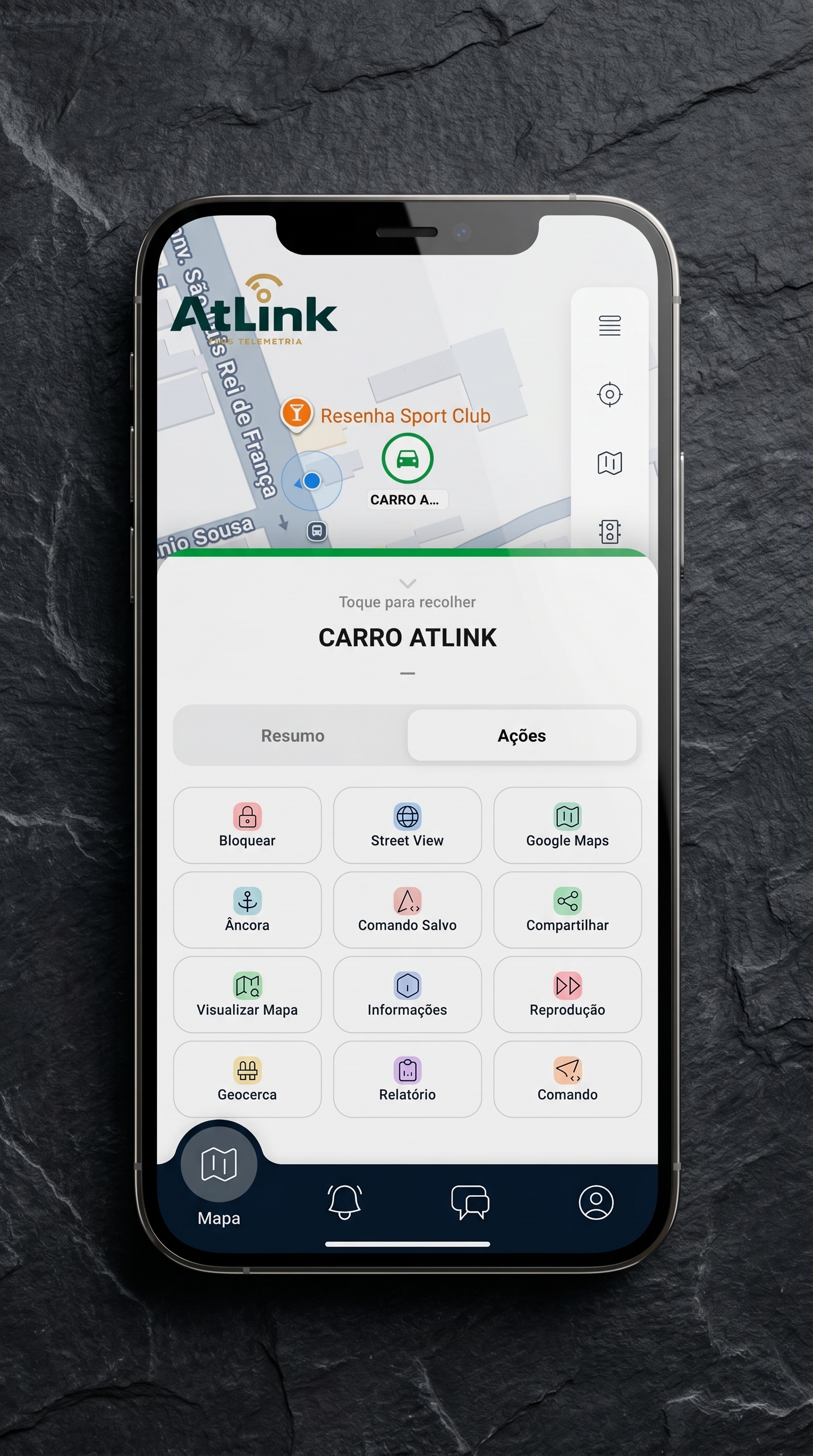 Plataforma de Rastreamento AtLink